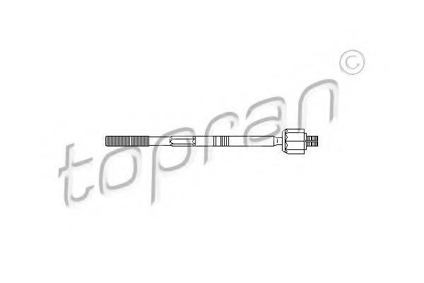 TOPRAN 207145 Осьовий шарнір, рульова тяга