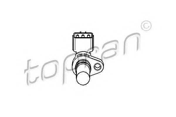 TOPRAN 207155 Датчик частоти обертання, керування двигуном