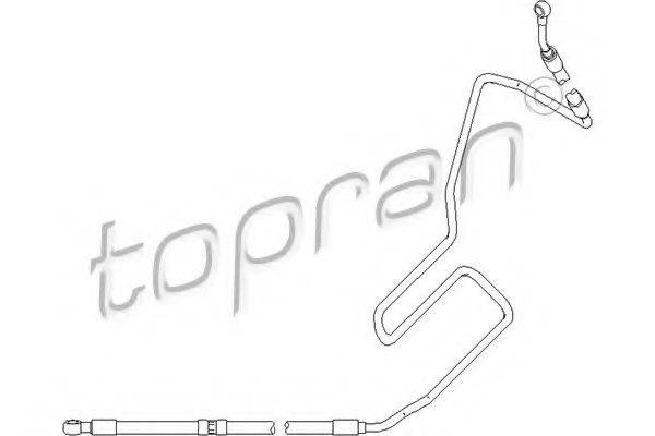 TOPRAN 113357 Гідравлічний шланг, кермо
