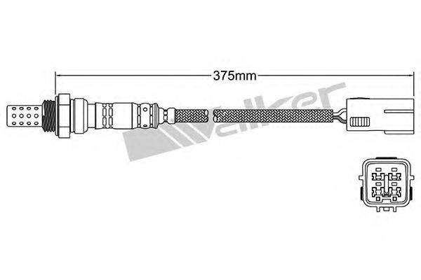 WALKER PRODUCTS 25024271 Лямбда-зонд