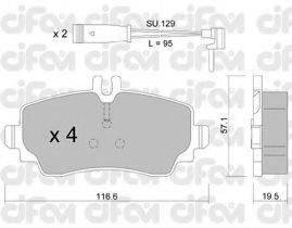 CIFAM 822-310-1K