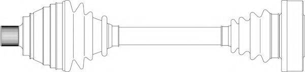 GENERAL RICAMBI AU3312 Приводний вал