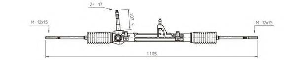 GENERAL RICAMBI FI4101 Рульовий механізм