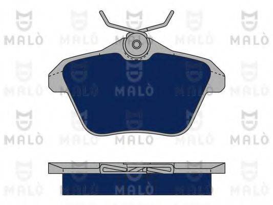 MALO 1050131 Комплект гальмівних колодок, дискове гальмо
