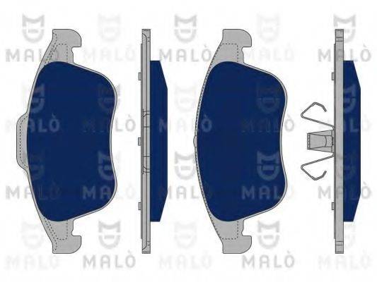 MALO 1050266 Комплект гальмівних колодок, дискове гальмо
