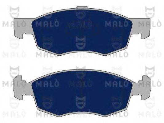 MALO 1050911 Комплект гальмівних колодок, дискове гальмо