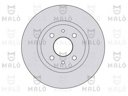 MALO 1110016 гальмівний диск