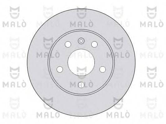 MALO 1110022 гальмівний диск