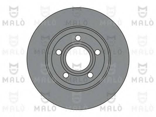 MALO 1110228 гальмівний диск