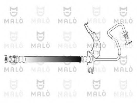 MALO 80580 Гальмівний шланг