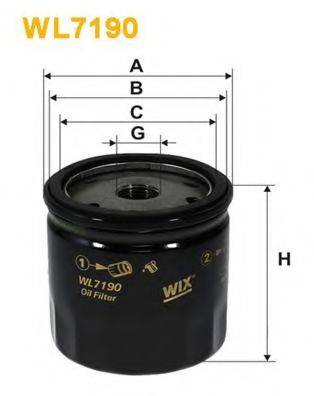 WIX FILTERS WL7190 Масляний фільтр