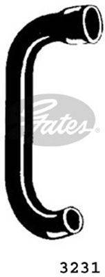 GATES 3231 Шланг радіатора
