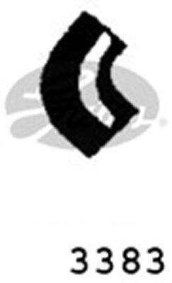 GATES 3383 Шланг радіатора