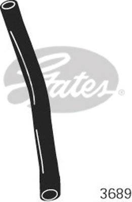 GATES 3689 Шланг радіатора