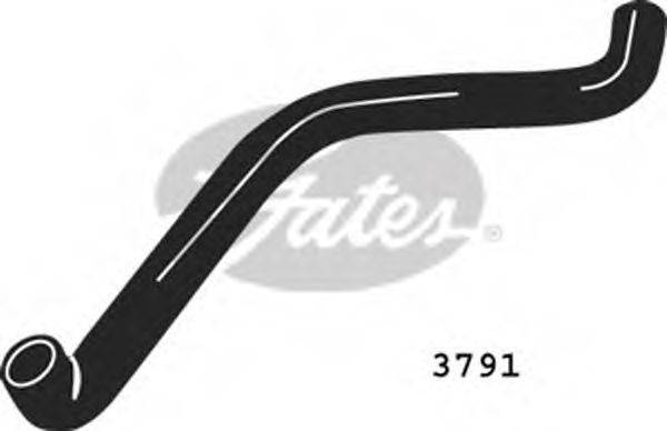 FIAT 7609905 Шланг радіатора