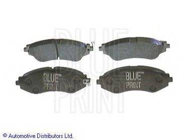 BLUE PRINT ADG04207 Комплект гальмівних колодок, дискове гальмо