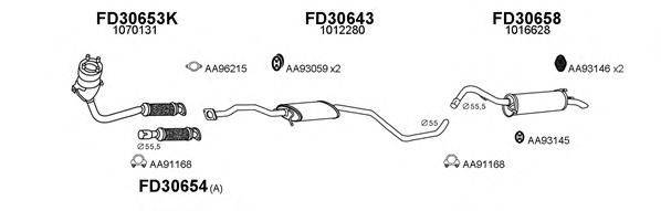 VENEPORTE 300030 Система випуску ОГ