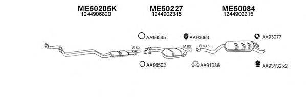 VENEPORTE 500107 Система випуску ОГ