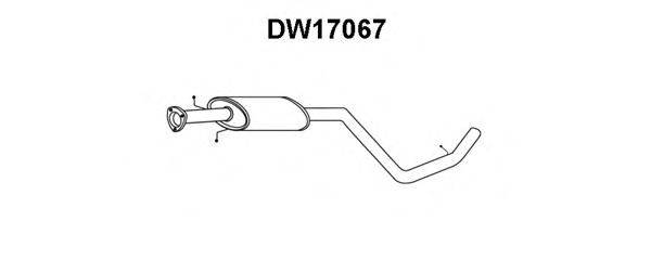 VENEPORTE DW17067 Передглушувач вихлопних газів