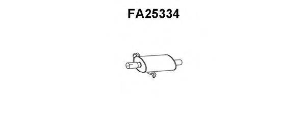 VENEPORTE FA25334 Передглушувач вихлопних газів