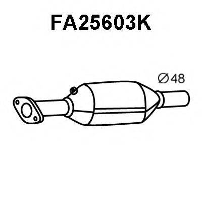 ALFAROME/FIAT/LANCI 46435411 Каталізатор