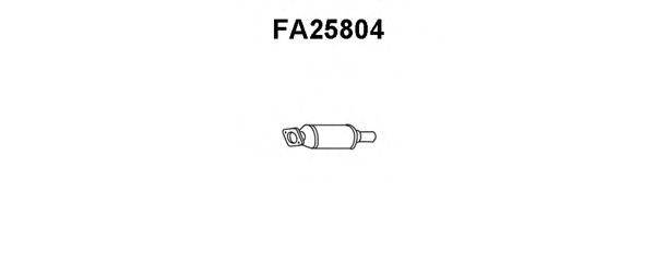 ALFAROME/FIAT/LANCI 46434468 Передглушувач вихлопних газів