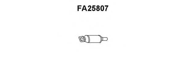 VENEPORTE FA25807 Передглушувач вихлопних газів