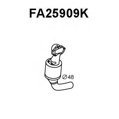 ALFAROME/FIAT/LANCI 55212561 Каталізатор