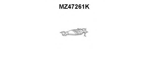 MAZDA F20420600A Каталізатор