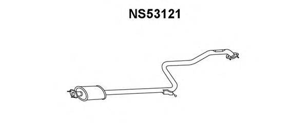 VENEPORTE NS53121 Передглушувач вихлопних газів