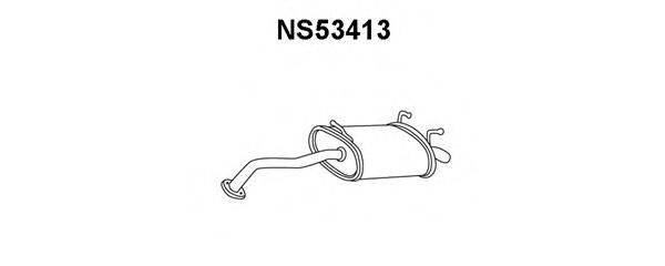 VENEPORTE NS53413 Глушник вихлопних газів кінцевий