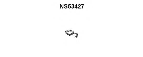 NISSAN 20821ES60A Труба вихлопного газу