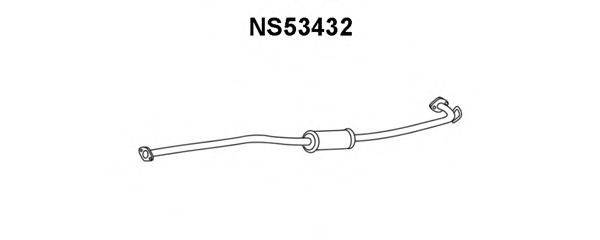 VENEPORTE NS53432 Передглушувач вихлопних газів