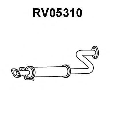 ROVER/AUSTIN GEX33792 Передглушувач вихлопних газів