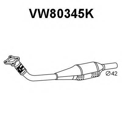 VENEPORTE VW80345K Каталізатор