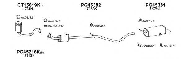 VENEPORTE 450731 Система випуску ОГ