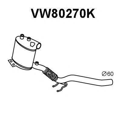 VW 5N0254500QX Каталізатор