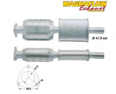 MAGNAFLOW 81858D Каталізатор