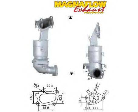 MAGNAFLOW 75602D Каталізатор