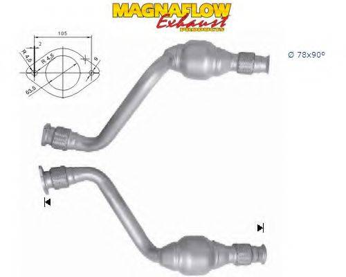 MAGNAFLOW 76358D Каталізатор