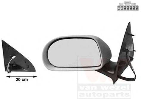 FIAT 711055099 Зовнішнє дзеркало