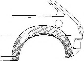 VAN WEZEL 3205146 Боковина