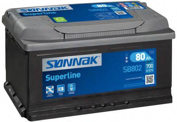 SONNAK SB802 Стартерная аккумуляторная батарея; Стартерная аккумуляторная батарея