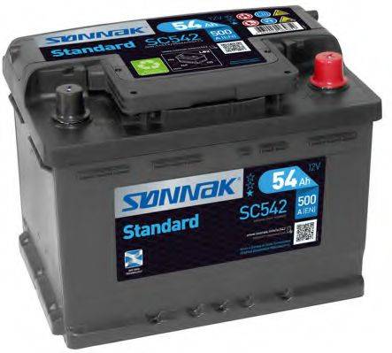 SONNAK SC542 Стартерна акумуляторна батарея; Стартерна акумуляторна батарея