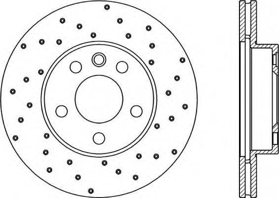 OPEN PARTS BDRS1843.25