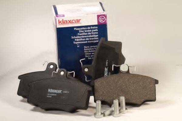 KLAXCAR FRANCE 24821 Комплект гальмівних колодок, дискове гальмо
