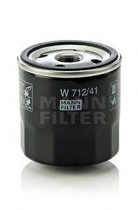 MANN-FILTER W71241 Масляний фільтр