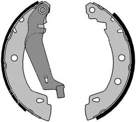 RAICAM 2952 Комплект гальмівних колодок