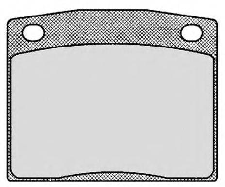 RAICAM 20485 Комплект гальмівних колодок, дискове гальмо