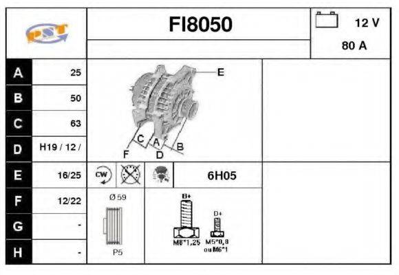 SNRA FI8050 Генератор